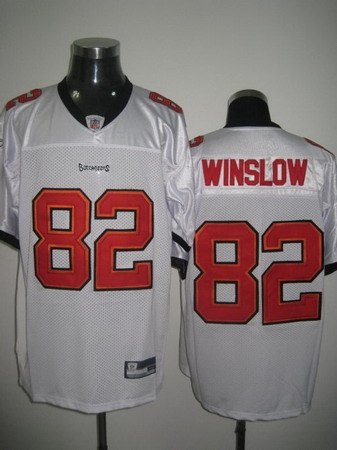tampa bay buccaneer 82 kellen winslow red white jerseys