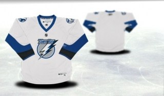 tampa bay lightning youth white jersey (blank or customized) tampa bay lightning youth white jersey (blank or customized)