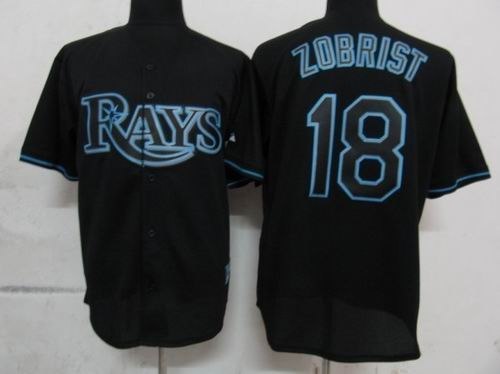 tampa bay rays #18 ben zobrist jersey