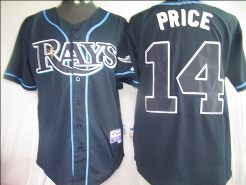 tampa bay rays 14 price dark blue jerseys