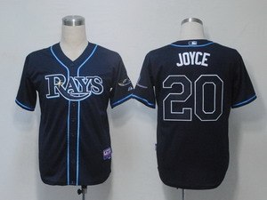 tampa bay rays 20 joyce dark blue