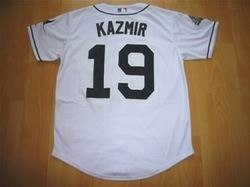 tampa bay rays scott kazmir 19 white