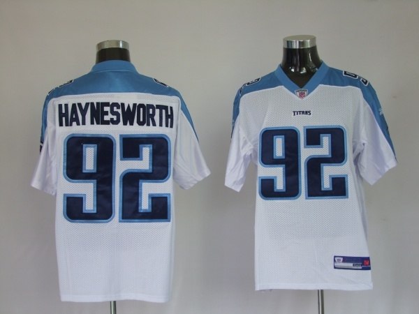tennessee titans 92 albert haynesworth white tennessee titans 92 albert haynesworth white