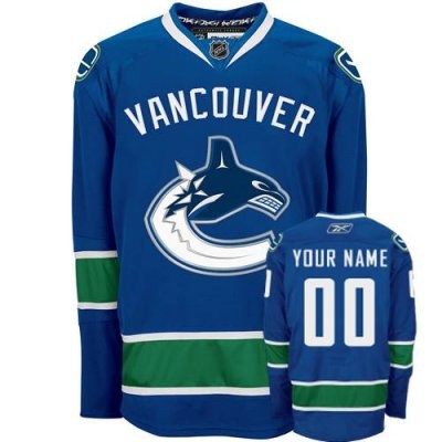 vancouver canucks home customized hockey jersey vancouver canucks home customized hockey jersey