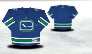 vancouver canucks youth blue third jersey (blank or customized) vancouver canucks youth blue third jersey (blank or customized)