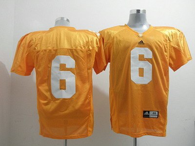 vols #6 denarius moore orange embroidered ncaa jersey