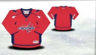 washington capitals youth red jersey (blank or customized)
