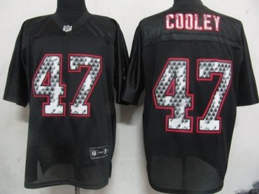 washington red skins 47 cooley black united sideline jerseys