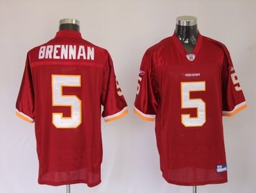 washington red skins 5 brennan red washington red skins 5 brennan red
