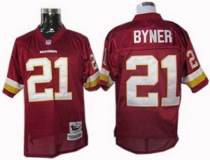 washington redskins 21 earnest byner throwback jerseys red