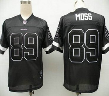 washington redskins 89 santana moss black jerseys