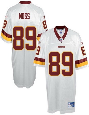 washington redskins 89 santana moss white washington redskins 89 santana moss white