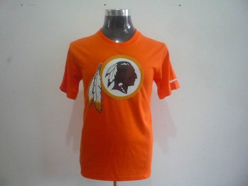 washington redskins sideline legend authentic logo dri-fit t-shirt orange washington redskins sideline legend authentic logo dri-fit t-shirt orange