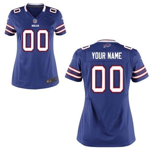 women's buffalo bills customized game team blue jerseys women's buffalo bills customized game team blue jerseys