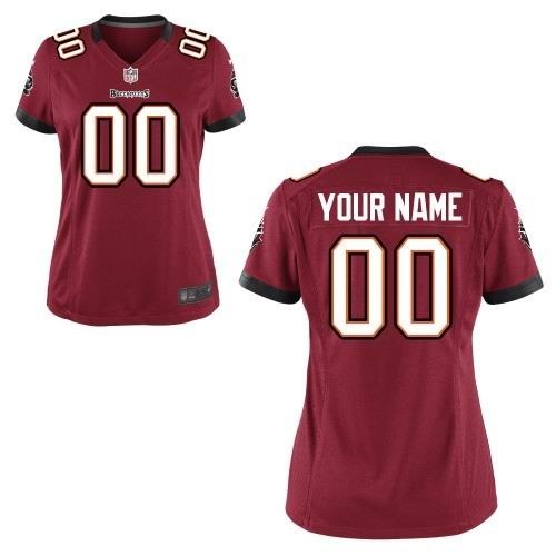 women's tampa bay buccaneers customized game team red jerseys women's tampa bay buccaneers customized game team red jerseys