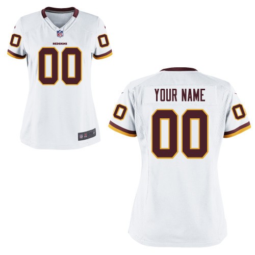women NEW Washington Redskins Customized White Jerseys women NEW Washington Redskins Customized White Jerseys