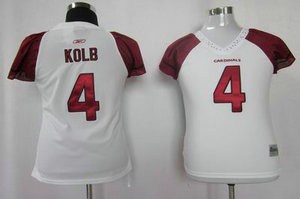 Women Arizona Cardinals 4 kolb White Color Jersey Women Arizona Cardinals 4 kolb White Color Jersey