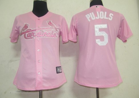 women jerseys st.louis cardinals 5 pujols pink women jerseys st.louis cardinals 5 pujols pink