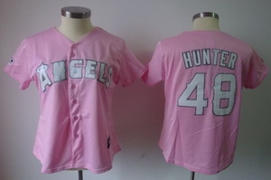 women los angeles angels 48 hunter pink jerseys women los angeles angels 48 hunter pink jerseys