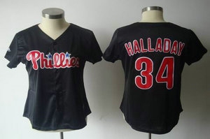 women mlb philadelphia phillies 34 halladay black (1) women mlb philadelphia phillies 34 halladay black (1)