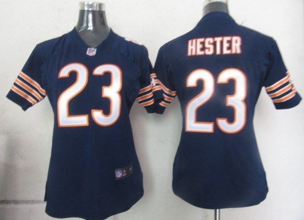 women chicago bears 23 hester authentic game jerseys