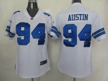 women dallas cowboys 94 demarcus ware white game jerseys