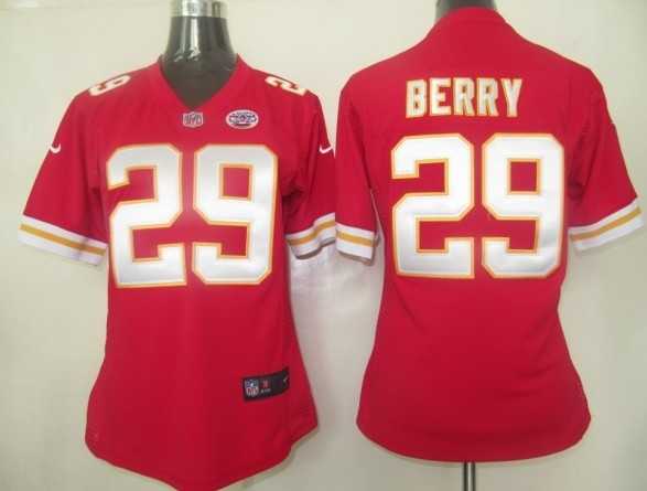 women kansas city chiefs 29 eric berry game jerseys