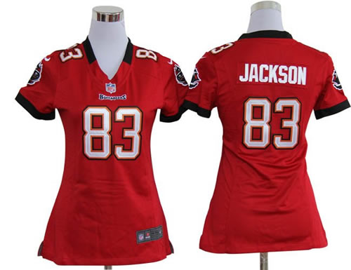 women NEW tampa bay buccaneers 83 vincent jackson red jerseys