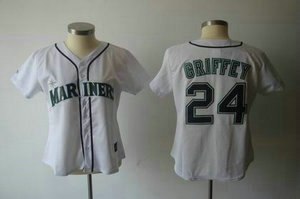 women seattle mariners 24 griffey white black number women seattle mariners 24 griffey white black number