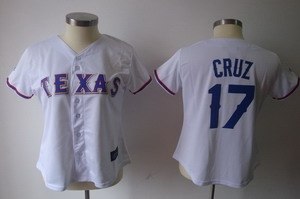 women texas rangers 17 nelson cruz white jersey women texas rangers 17 nelson cruz white jersey
