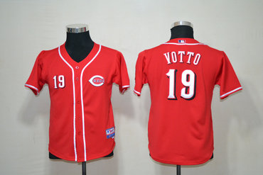 youth mlb jerseys Cincinnati Reds #19 votto Red youth mlb jerseys Cincinnati Reds #19 votto Red