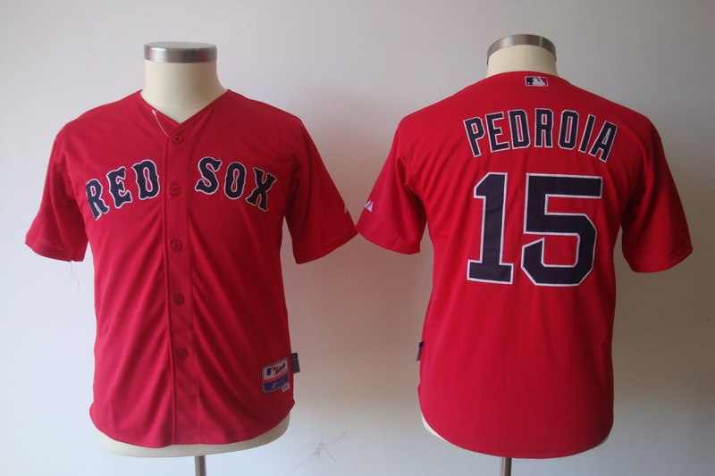youth mlb jerseys boston red sox #15 pedroia red youth mlb jerseys boston red sox #15 pedroia red
