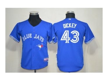 youth mlb jerseys toronto blue jays #43 dickey blue youth mlb jerseys toronto blue jays #43 dickey blue