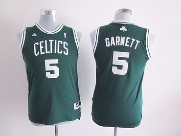 youth nba boston celtics #5 garnett green youth nba boston celtics #5 garnett green