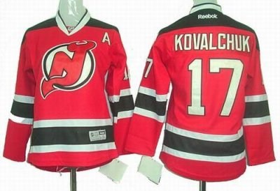 youth new jersey devils #17 ilya kovalchuk red jersey youth new jersey devils #17 ilya kovalchuk red jersey