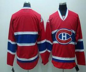 youth nhl jerseys montreal canadiens blank red