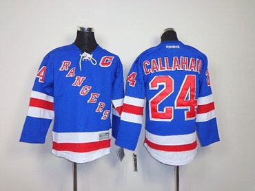 youth nhl jerseys new york rangers #24 callahan lt.blue