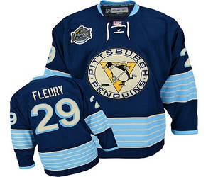 youth nhl jerseys pittsburgh penguins #29 fleury blue (2011 winter classic)