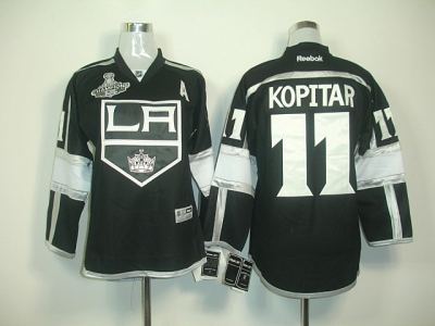 youth nhl los angeles kings #11 kopitar black-white jerseys (2012 stanley cup champions) youth nhl los angeles kings #11 kopitar black-white jerseys (2012 stanley cup champions)