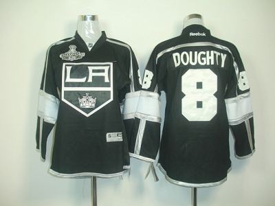 youth nhl los angeles kings #8 doughty black-white jerseys (2012 stanley cup champions) youth nhl los angeles kings #8 doughty black-white jerseys (2012 stanley cup champions)