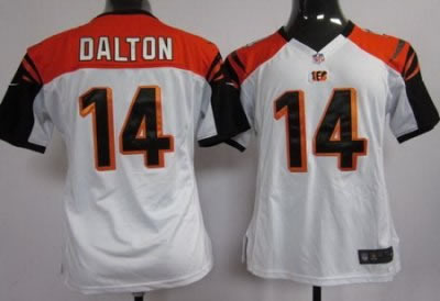 youth NEW cincinnati bengals 14 andy dalton white jerseys