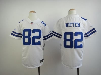 Youth NEW Dallas Cowboys 82 jason witten white Jerseys