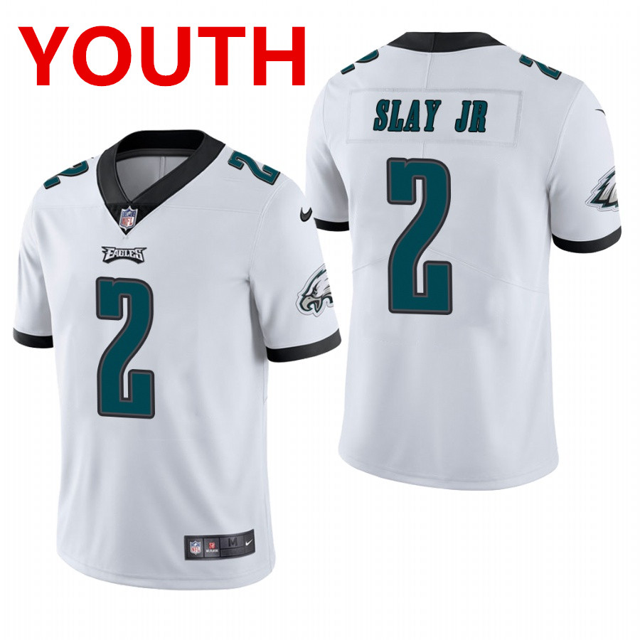youth philadelphia eagles #2 darius slay jr. white vapor limited Nike jersey youth philadelphia eagles #2 darius slay jr. white vapor limited Nike jersey