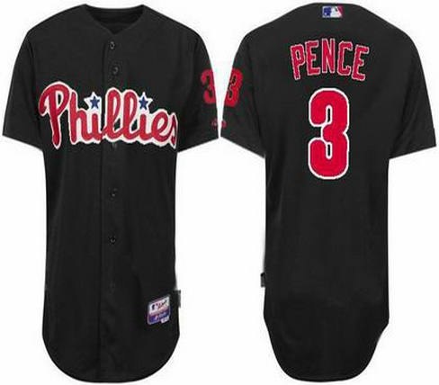 youth philadelphia phillies 3 hunter pence black jersey youth philadelphia phillies 3 hunter pence black jersey