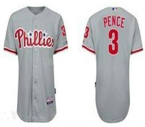 youth philadelphia phillies3 hunter pence jersey gray